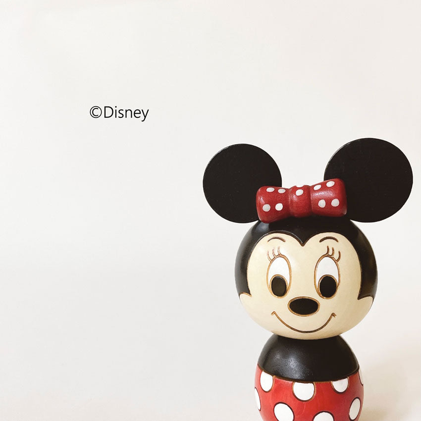 usaburo-kokeshi-minnie-figurine-kokeshi-disney-12-cm image 5