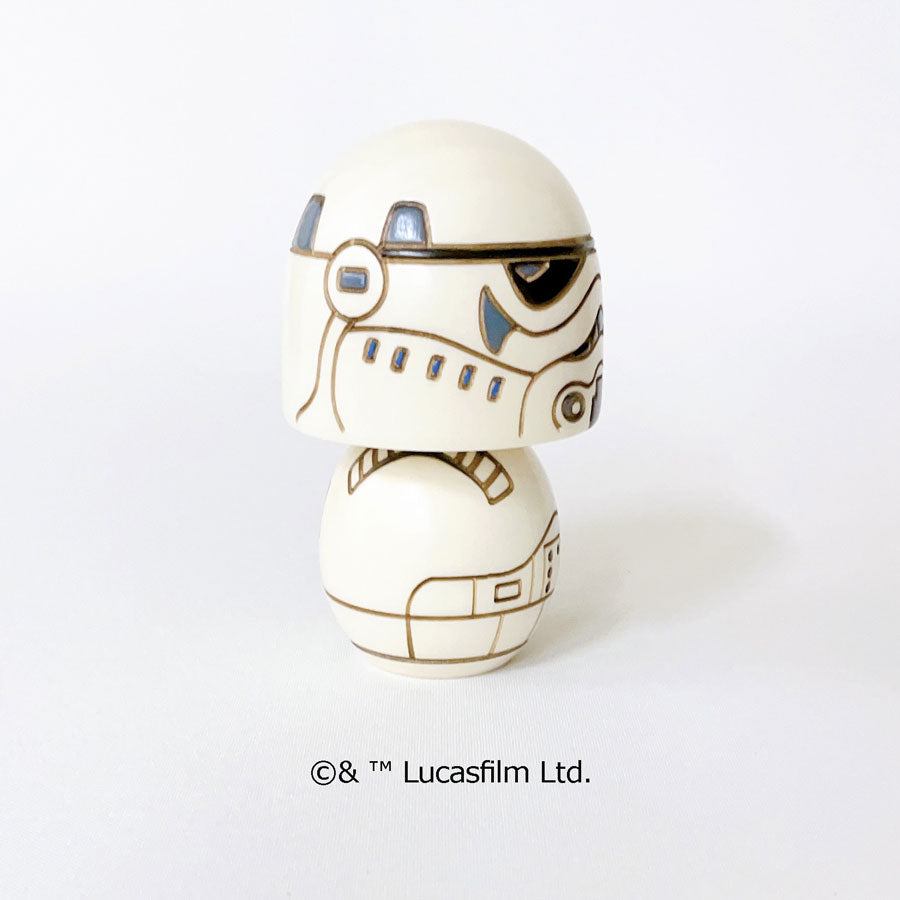 usaburo-kokeshi-star-wars-stormtrooper-figurine-character-yura-koro-7-5-cm image 4
