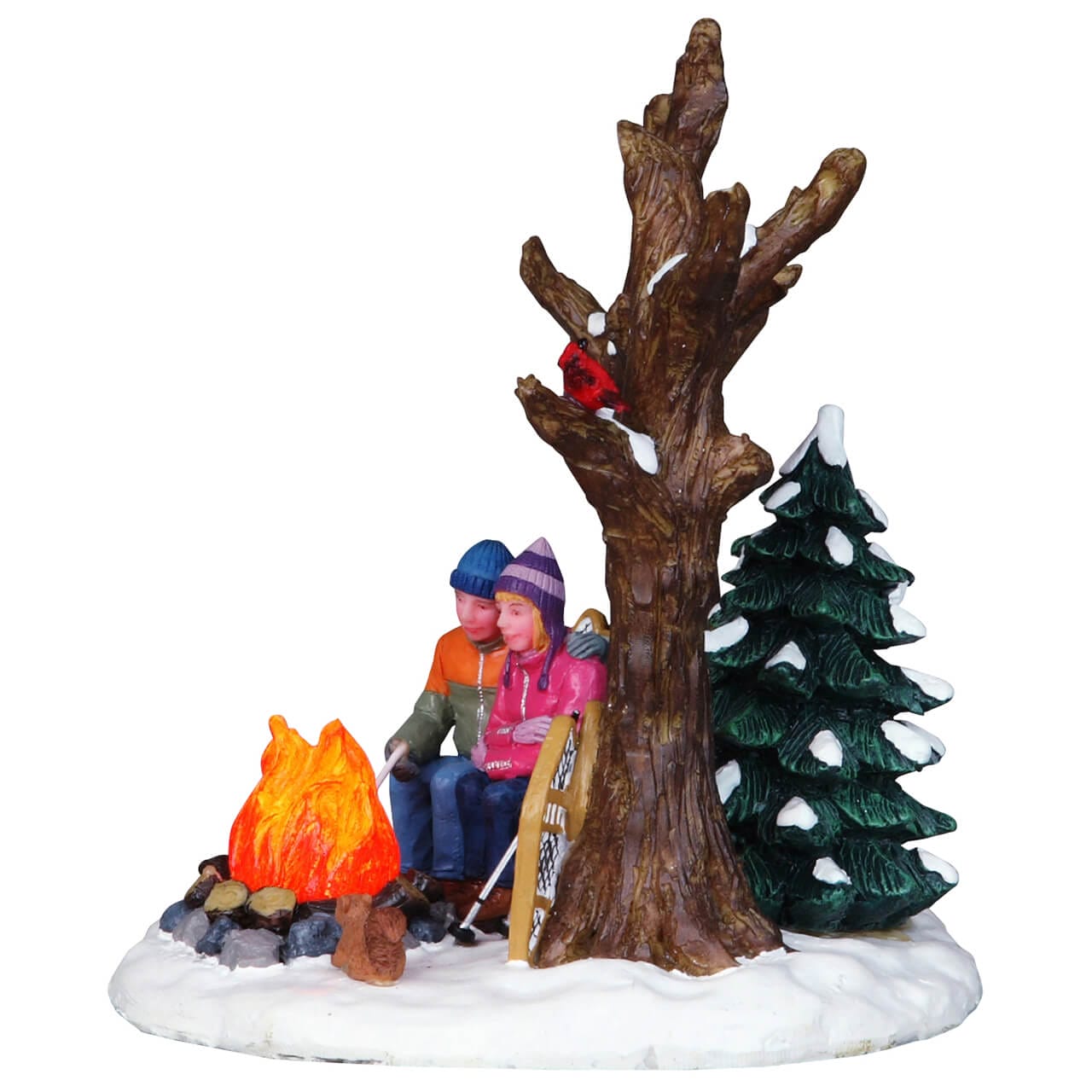 lemax-staying-warm-figurine-miniature-vail-village image 4
