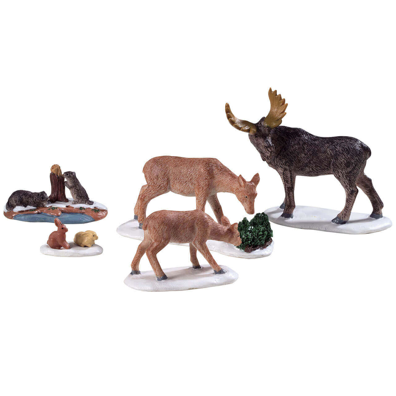 lemax-wild-animals-set-animaux-miniatures image 1