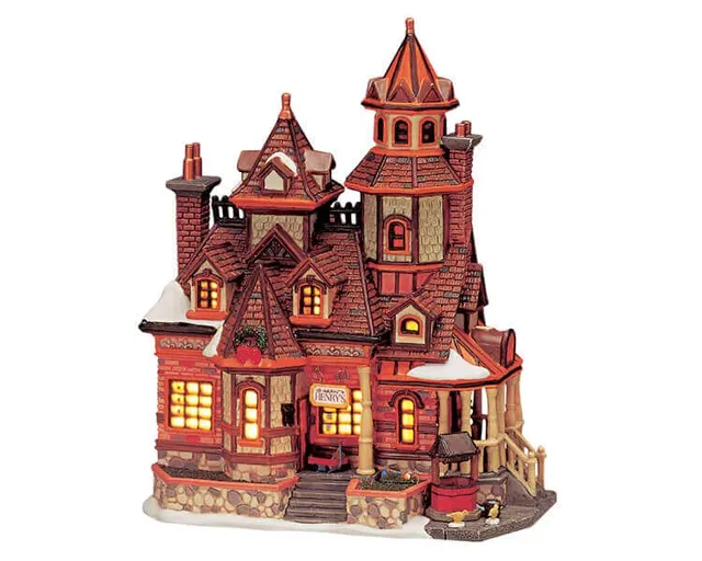 lemax-henry-house-maison-miniature-de-village image 1