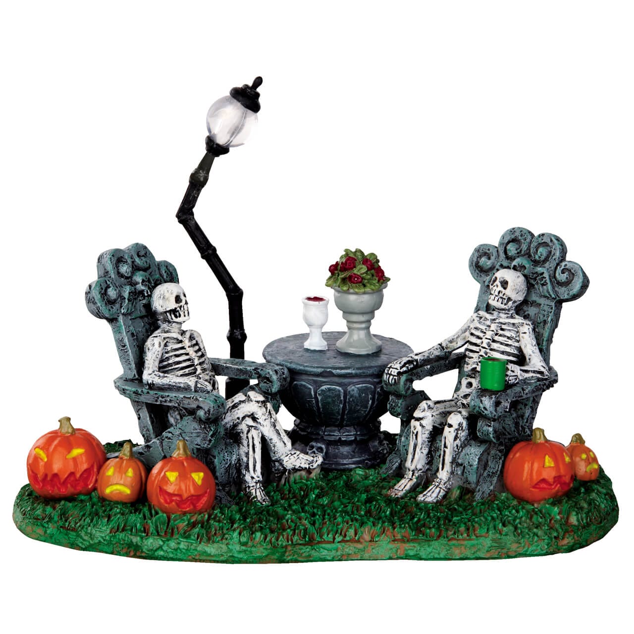 lemax-mausoleum-vacancy-figurine-spooky-town-pour-cimeti-re-miniature image 1