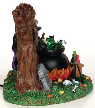 lemax-witches-workshop-miniature-de-collection-spooky-town image 2