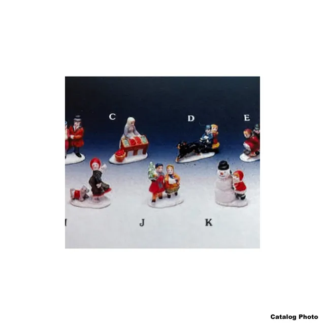 lemax-children-with-tree-figurine-miniature-de-collection image 1