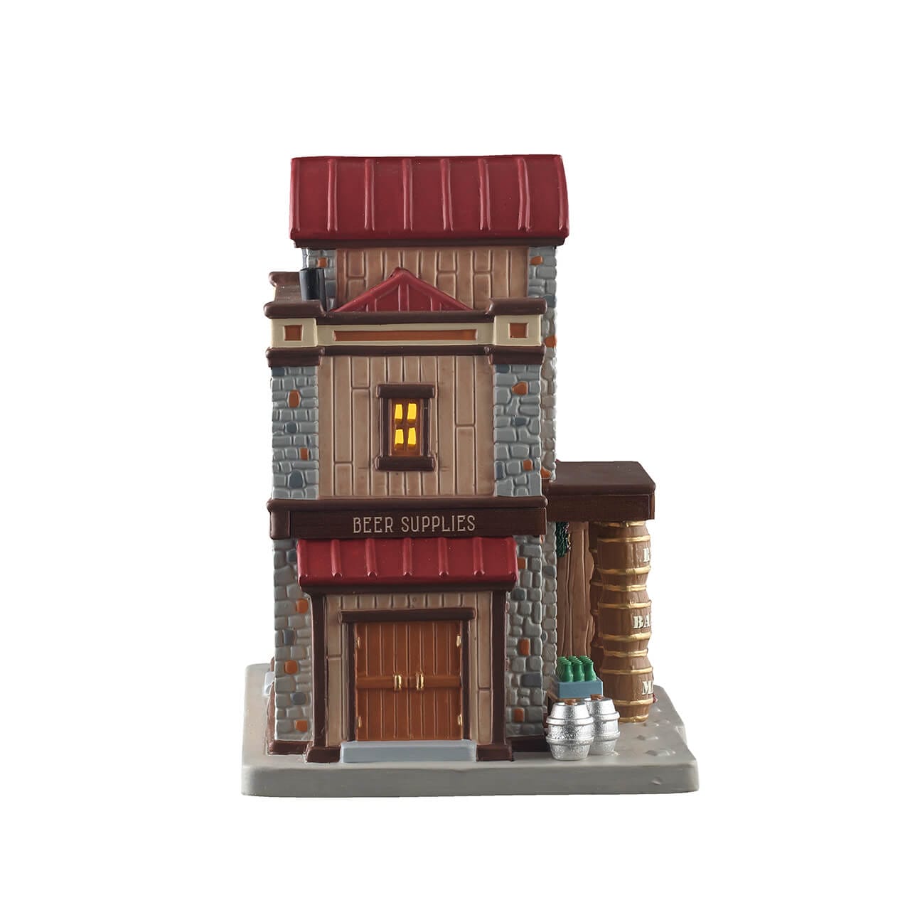 lemax-the-beer-meister-home-brewing-supplies-boutique-miniature-harvest-crossing image 2
