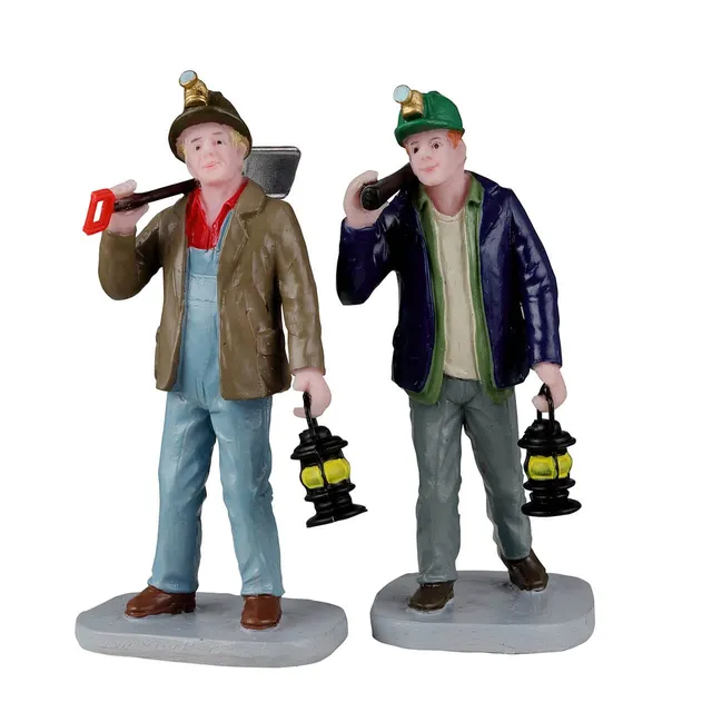 lemax-miners-figurines-mineurs-caddington-7-3-cm image 1