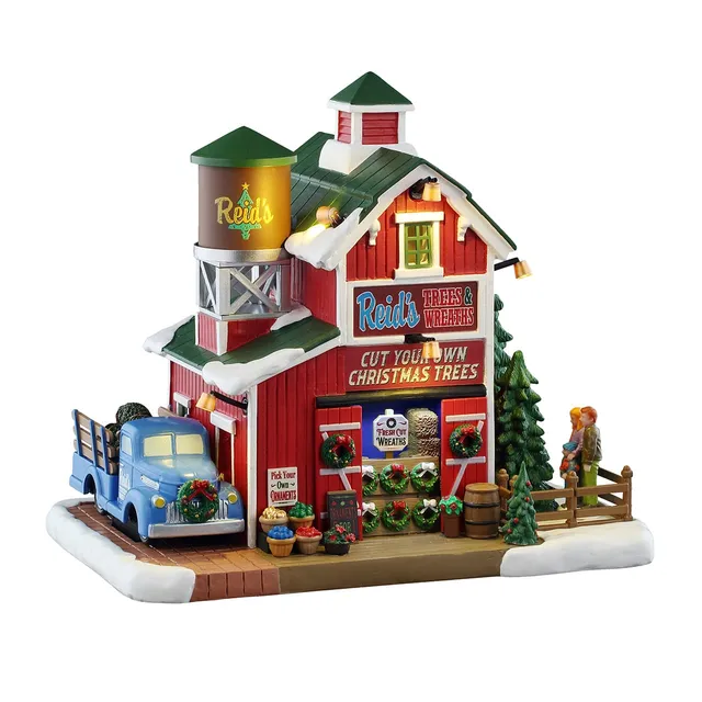 lemax-reid-s-trees-and-wreaths-b-timent-village-de-no-l-harvest-crossing image 1