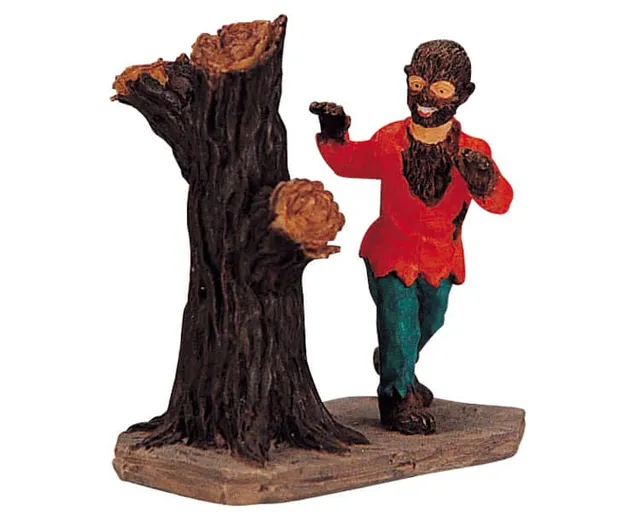 lemax-the-werewolf-figurine-miniature-loup-garou-spooky-town image 1