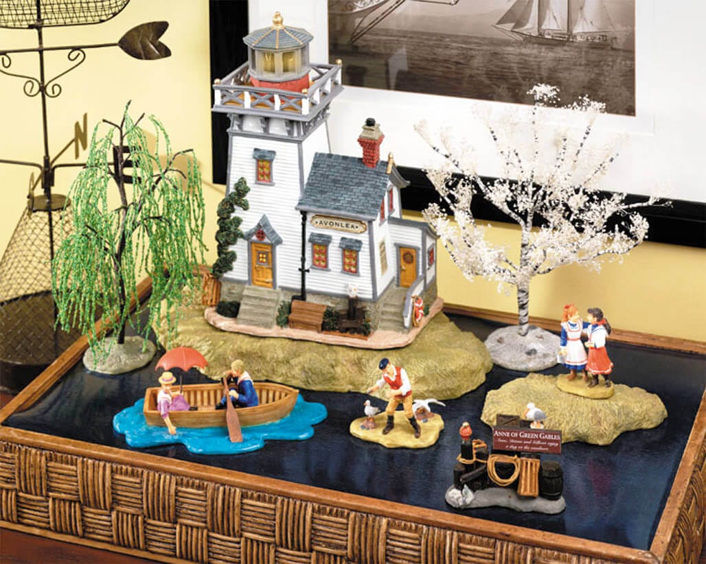 lemax-avonlea-lighthouse-set-phare-miniature image 1