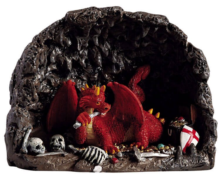 lemax-dragon-s-lair-figurine-miniature-spooky-town image 1