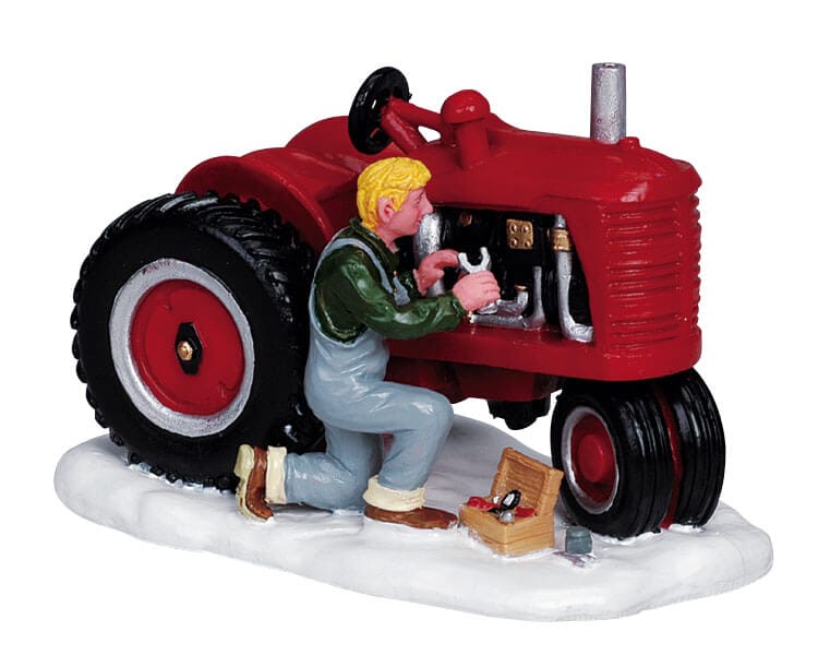 lemax-tractor-repair-miniature-atelier-r-paration-tracteur image 1
