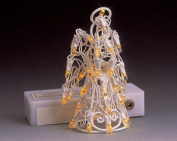 lemax-lighted-sculpture-angel-figurine-lumineuse-de-collection image 1