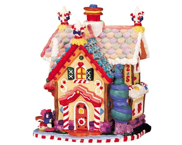 lemax-sweet-tooth-cottage-maison-miniature-sugar-n-spice image 1