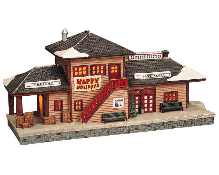 lemax-eastport-junction-miniature-de-village-de-collection image 1