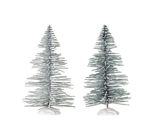 lemax-snowy-spruce-tree-small-petit-sapin-enneig-miniature image 1