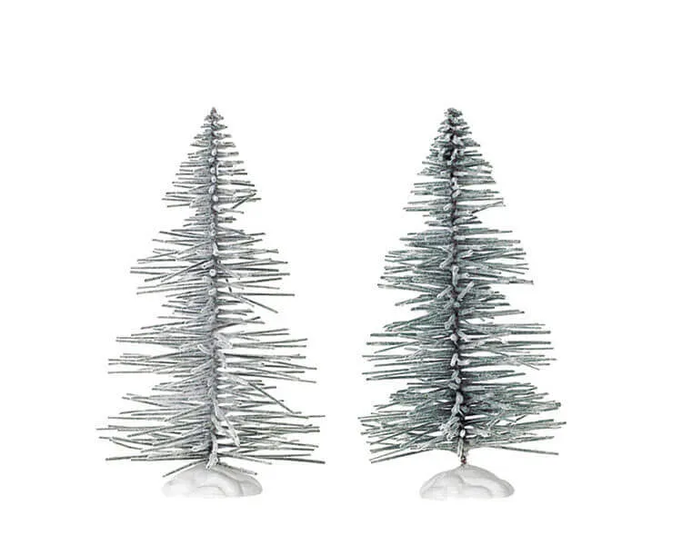 lemax-snowy-spruce-tree-small-petit-sapin-enneig-miniature image 1