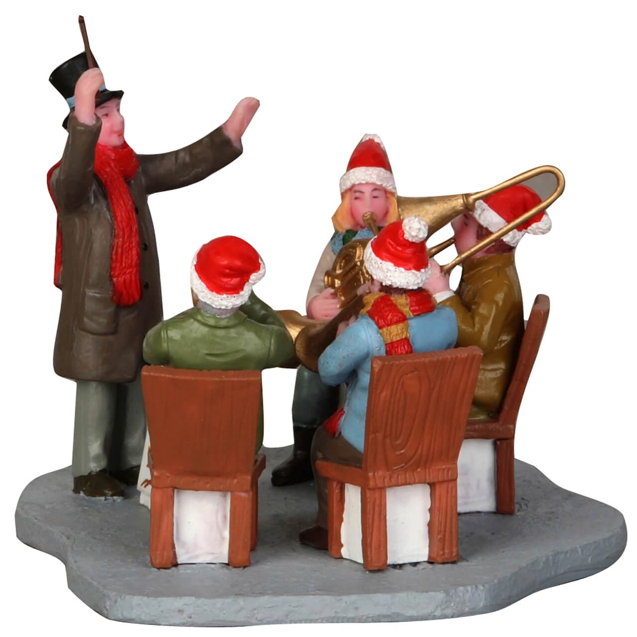 lemax-gazebo-band-sc-ne-orchestre-kiosque-village image 2