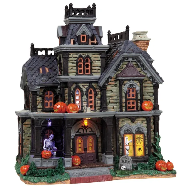 lemax-dreadful-manor-manoir-hant-spooky-town image 1
