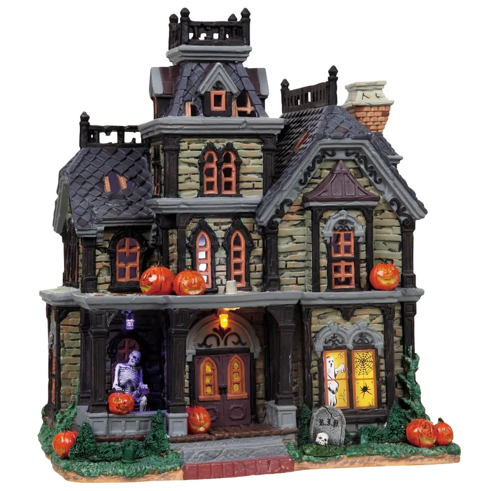 lemax-dreadful-manor-manoir-hant-spooky-town image 1