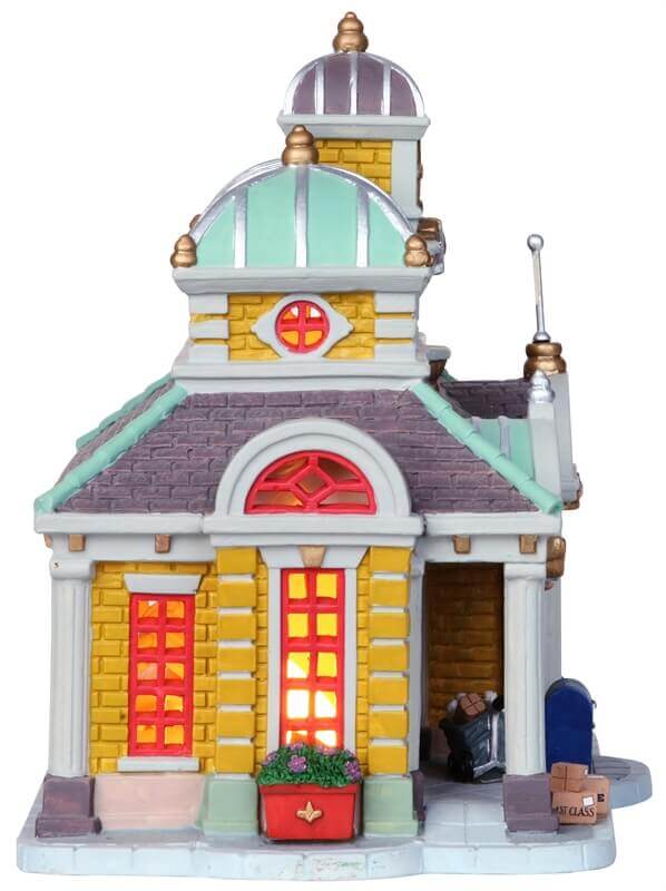 lemax-chesterfield-post-office-b-timent-miniature-lumineux image 2