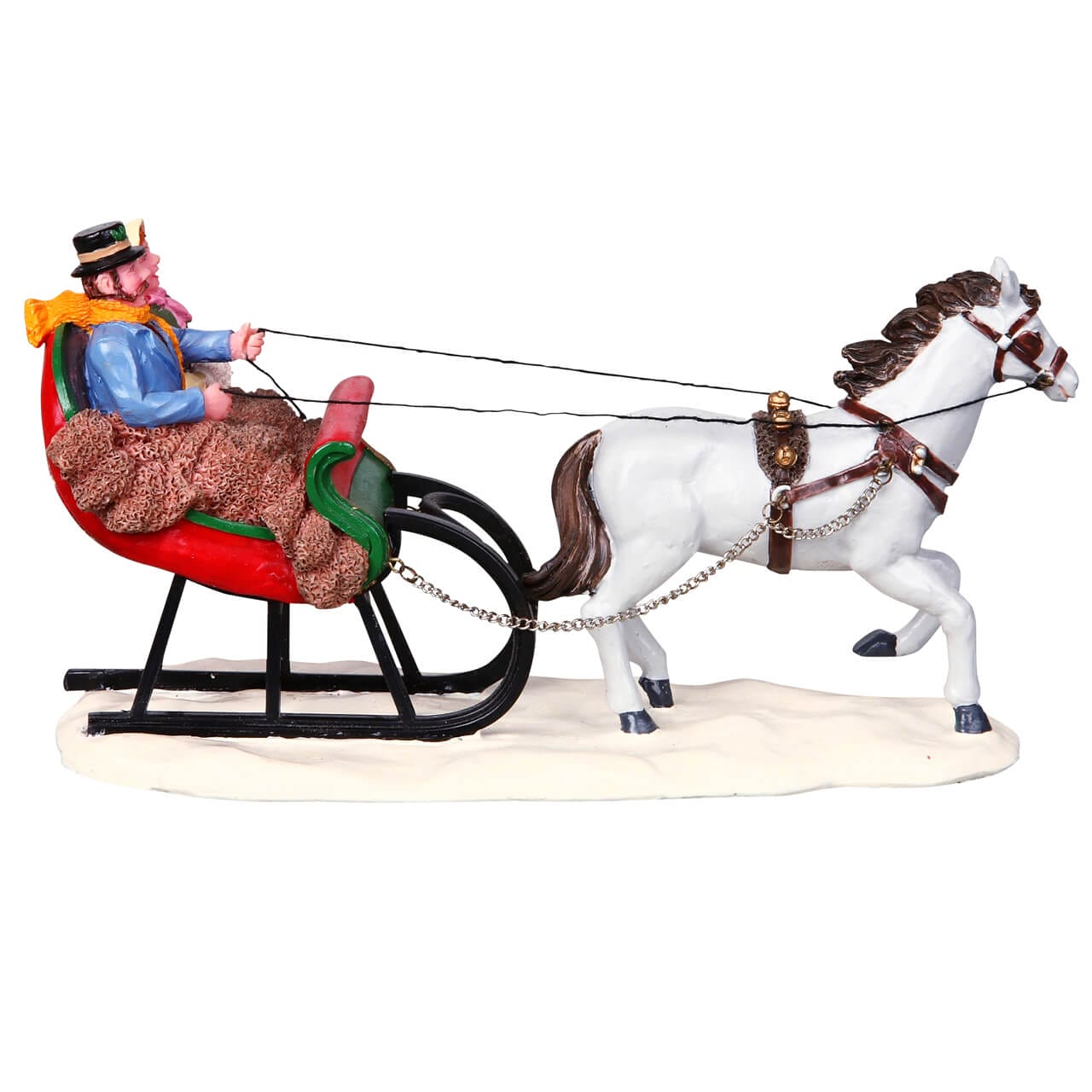 lemax-sleigh-ride-figurine-caddington-tra-neau image 3