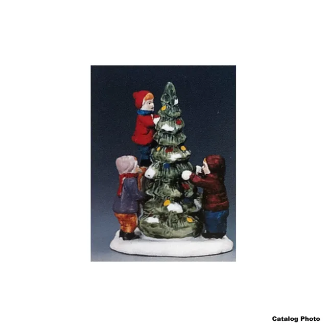 lemax-4-kids-decorating-tree-figurine-village-de-no-l-sapin-enfants image 1