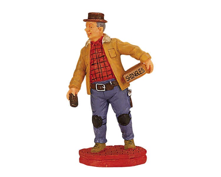 lemax-general-products-roofer-couvreur-sur-toit-figurine-m-tier-miniature image 2