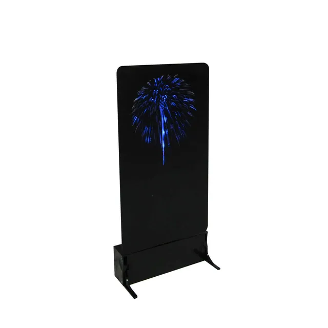 lemax-blue-fireworks-accessoire-miniature-feu-d-artifice-bleu image 1