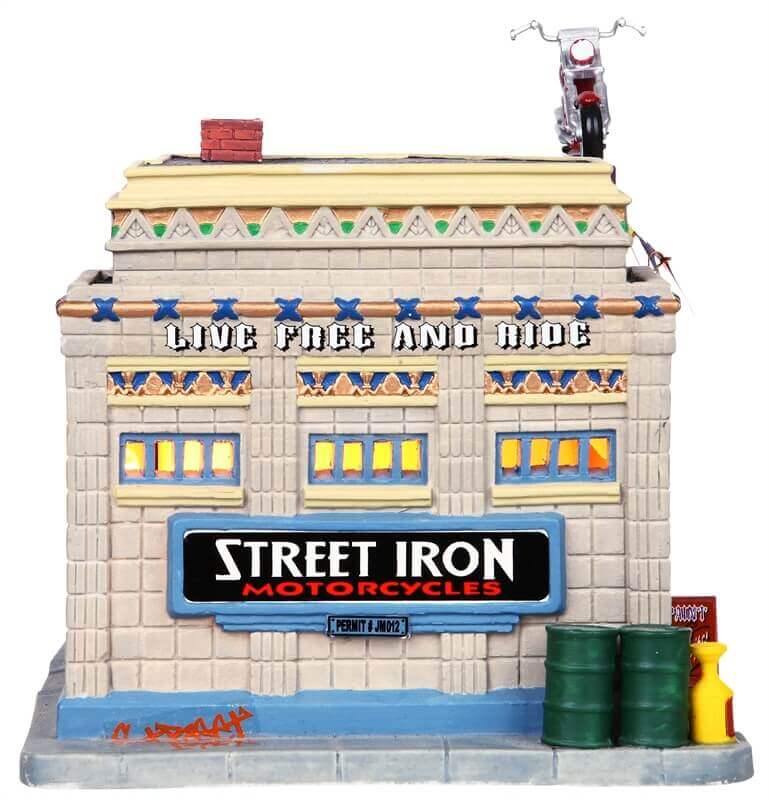 lemax-street-iron-motorcycles-accessoire-miniature-motos image 2
