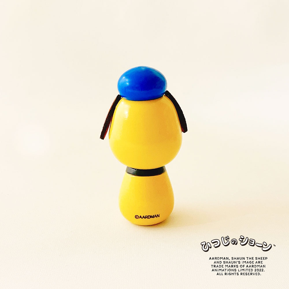 usaburo-kokeshi-shaun-the-sheep-bitzer-figurine-culbuto-yura-koro image 5