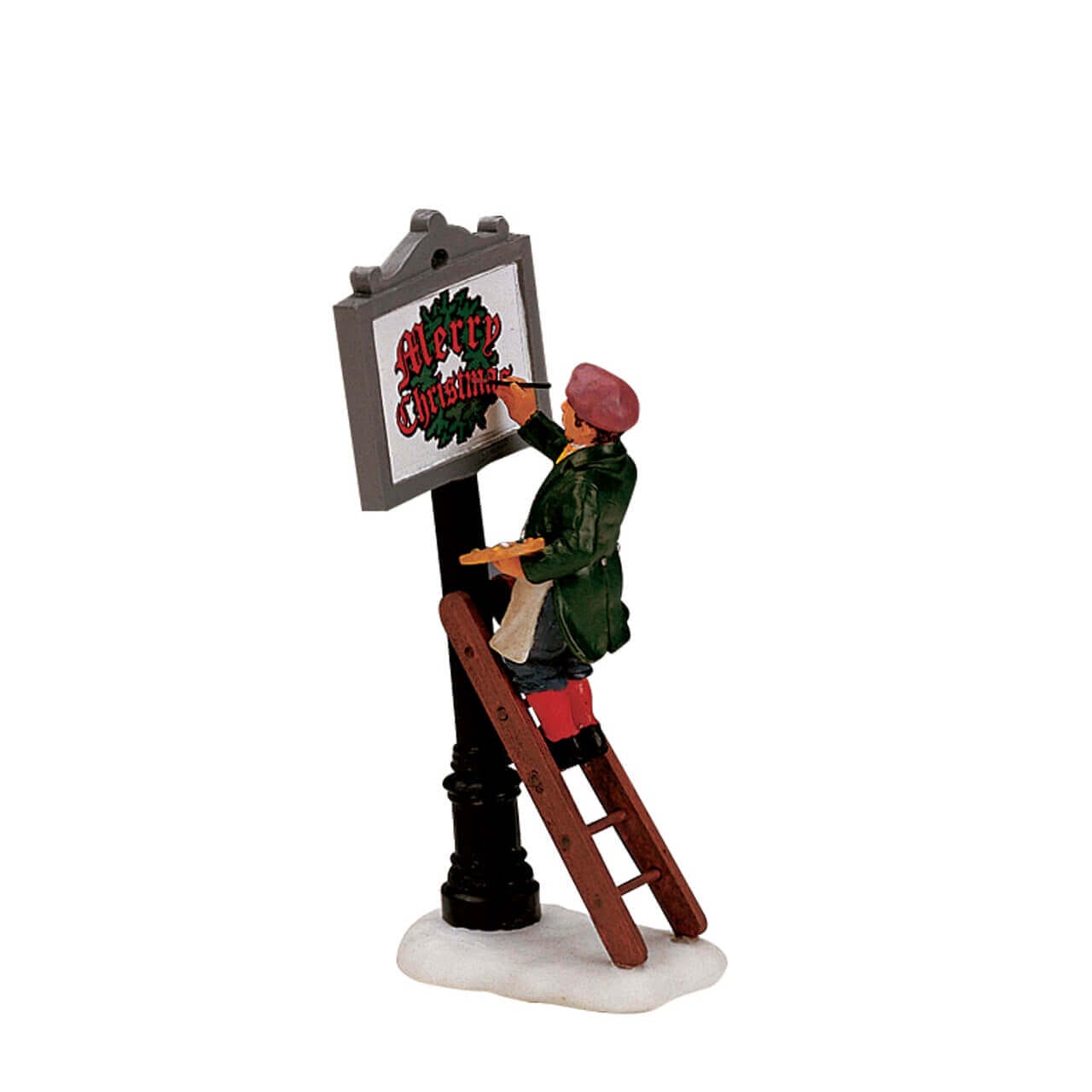 lemax-caddington-sign-painter-figurine-miniature-artisan-peintre image 2