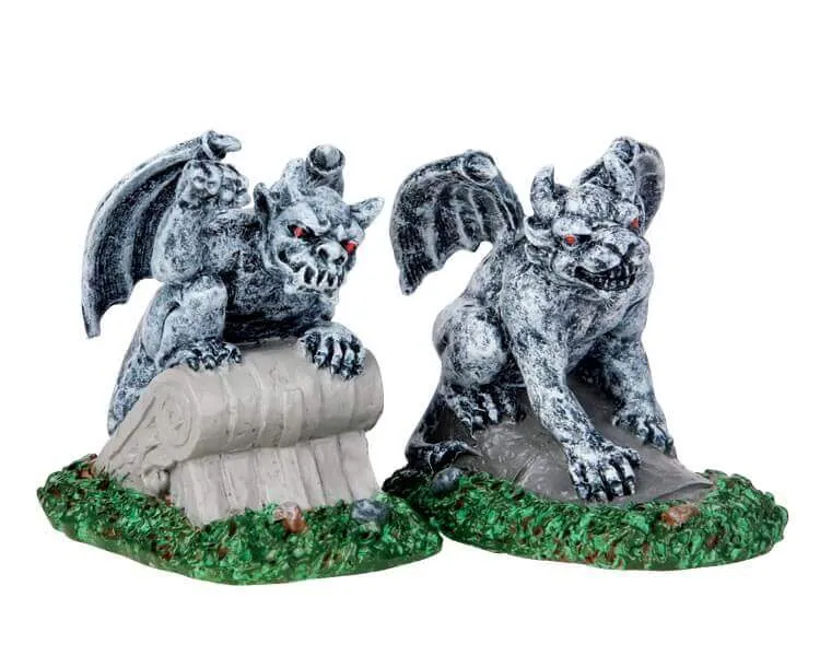 lemax-living-gargoyles-figurines-de-gargouilles-anim-es-pour-spooky-town image 1