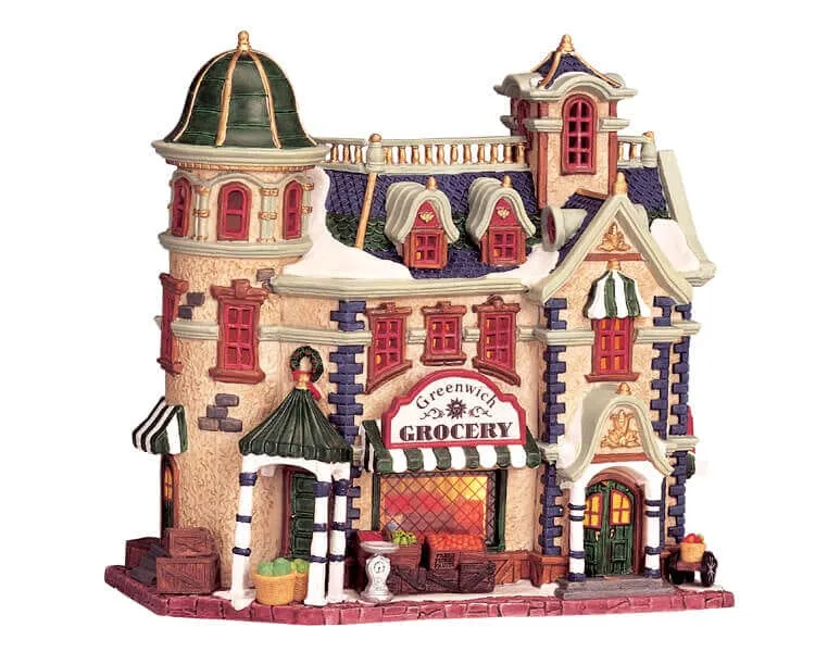 lemax-greenwich-grocery-b-timent-miniature image 1