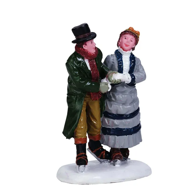 lemax-winter-romance-figurine-miniature-caddington image 1