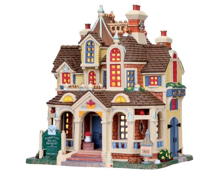 lemax-seagull-cove-bed-breakfast-maison-miniature-bord-de-mer image 1