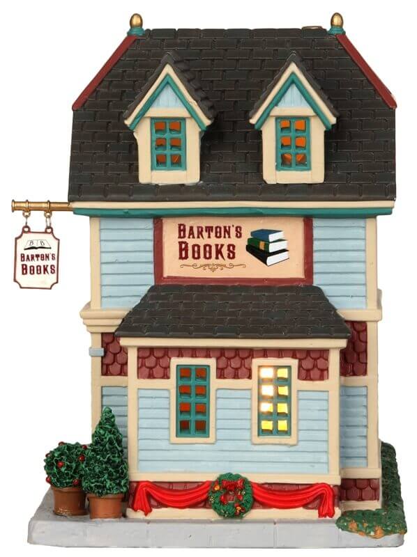 lemax-barton-s-books-librairie-miniature-de-collection image 2