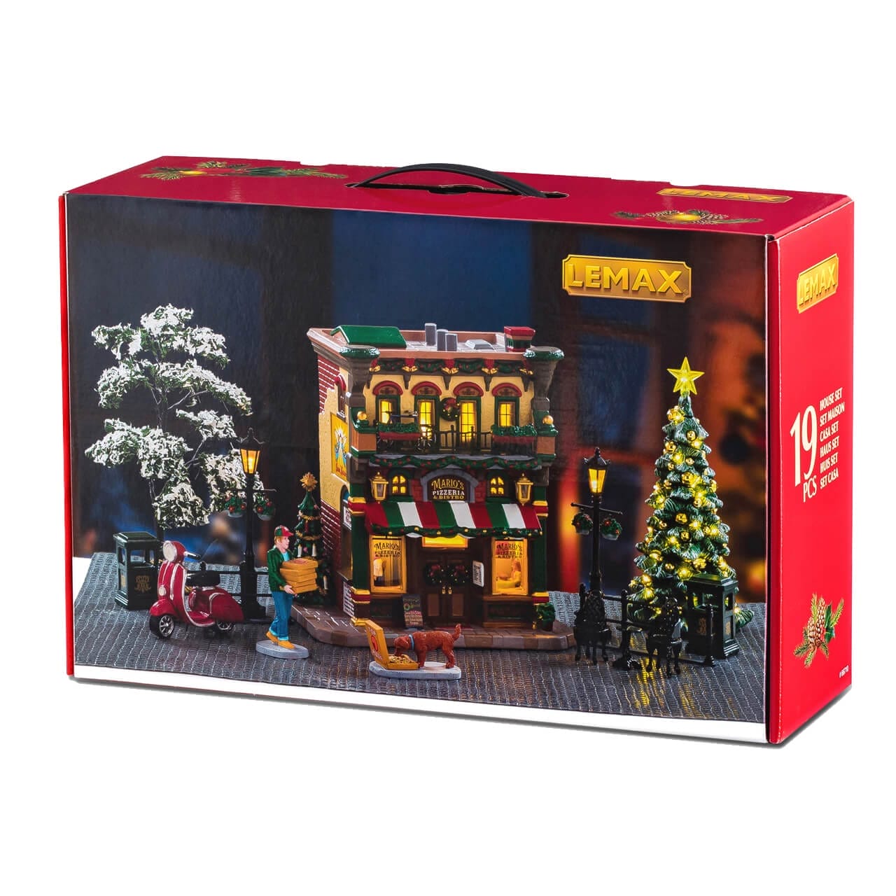 lemax-mario-s-pizzeria-bistro-set-maison-de-village-caddington image 2