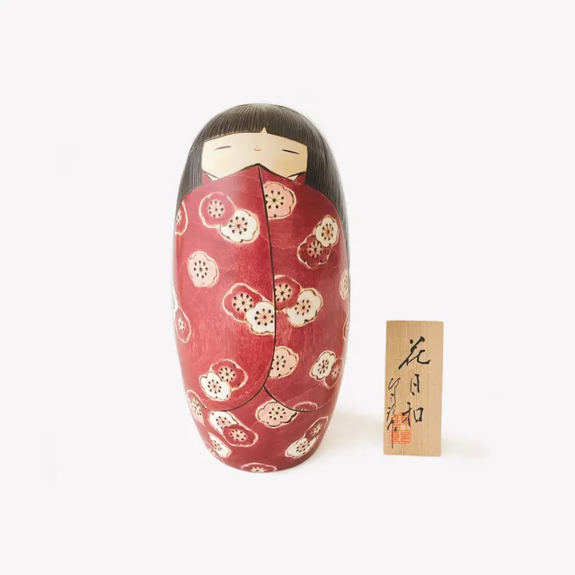 usaburo-kokeshi-hana-biyori-figurine-hana-monogatari-105-x-105-x-215-mm image 1