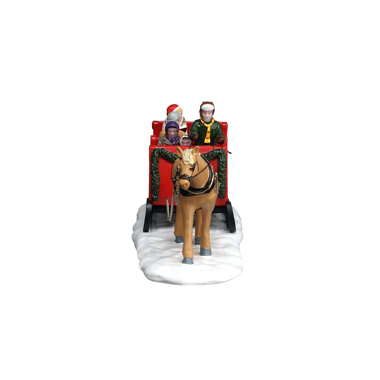 lemax-caroling-sleigh-ride-tra-neau-miniature-harvest-crossing image 2