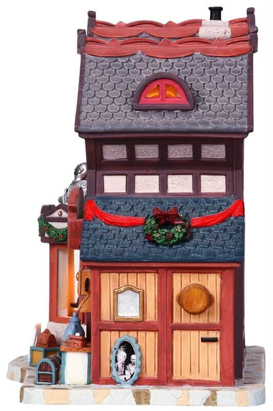 lemax-olde-town-antiques-b-timent-miniature-boutique-antiquit-s image 2