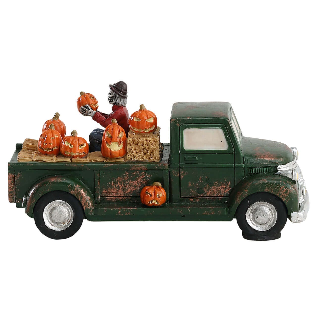 lemax-pumpkin-pickup-truck-camion-citrouilles-spooky-town image 4