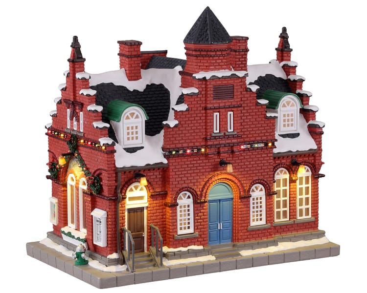 lemax-town-offices-1884-miniature-b-timent-mairie-village-de-no-l image 2