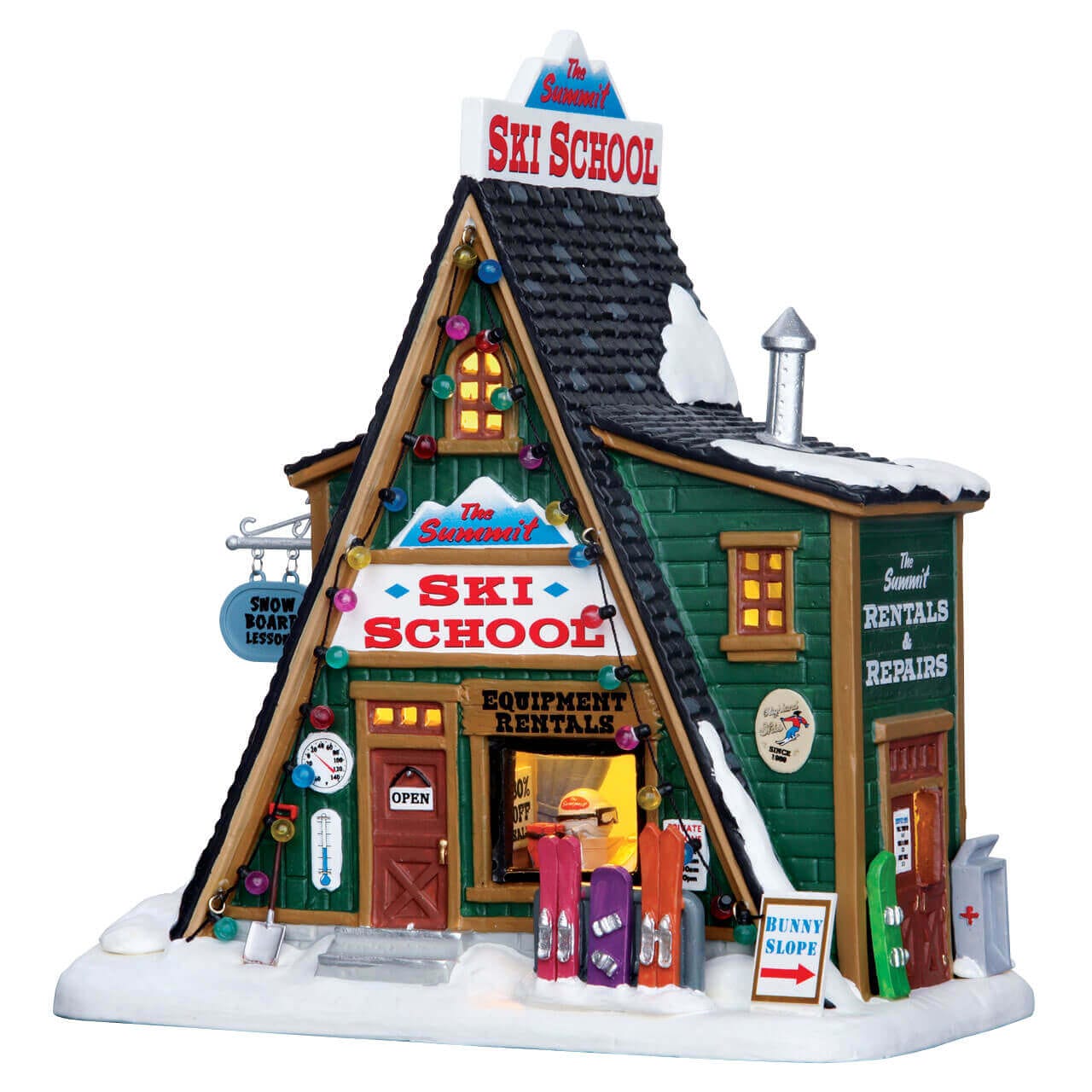 lemax-the-summit-ski-school-b-timent-lumineux-vail-village image 4