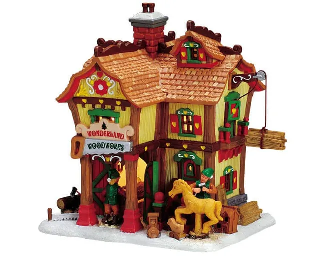 lemax-wonderland-woodworks-b-timent-de-village-miniature image 1