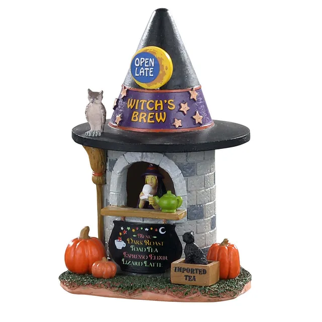 lemax-witch-s-brew-coffee-b-timent-spooky-town-halloween image 1