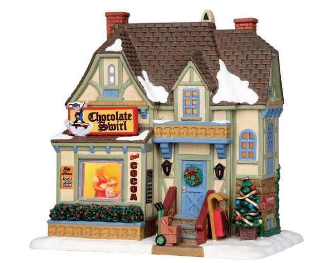 lemax-chocolate-swirl-boutique-miniature-gourmande-de-village image 1