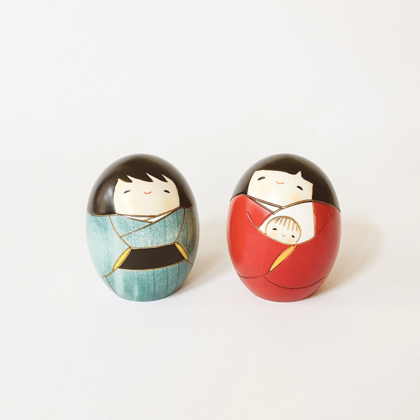 usaburo-kokeshi-akachan-tanj-duo-naissance-b-b-7-cm image 1