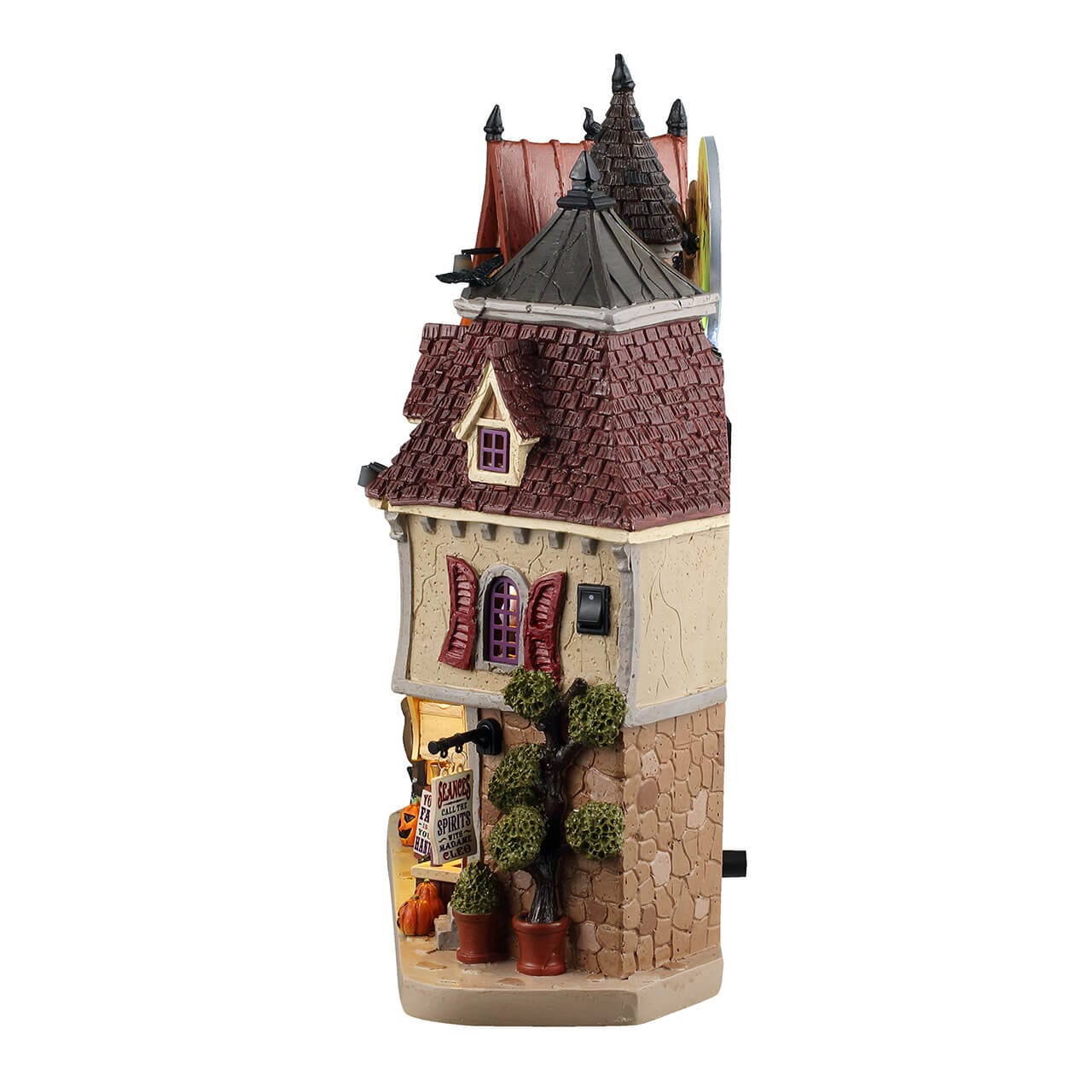 lemax-spooky-days-ahead-b-timent-miniature-manoir-hant-spooky-town image 3