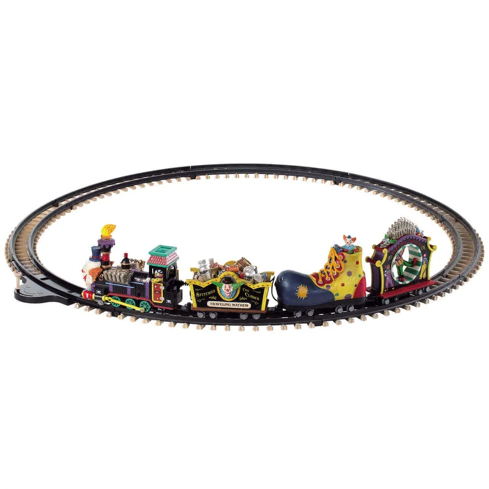 lemax-crazy-clown-express-train-fant-me-anim-spooky-town image 1