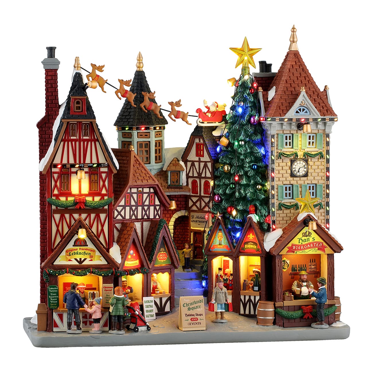 lemax-christkindl-square-march-de-no-l-caddington-lumineux image 1